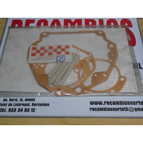 JUEGO JUNTA CAMBIO RENAULT  8 y 10