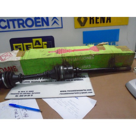 TRANSMISIÓN LARGA 25 ESTRÍAS PEUGEOT 205 GTI