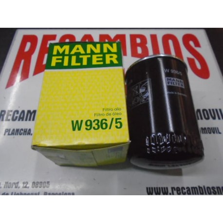 FILTRO ACEITE MANN