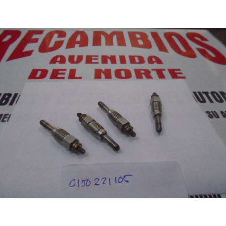 JUEGO CALENTADORES SEAT,VW.