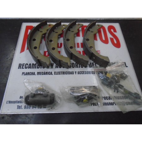 KIT ZAPATAS BOMBINES Y RESORTES CITROEN CX Y PEUGEOT 306  REF RH 313501