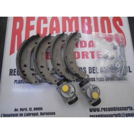 KIT FRENOS TRASEROS CLIO I