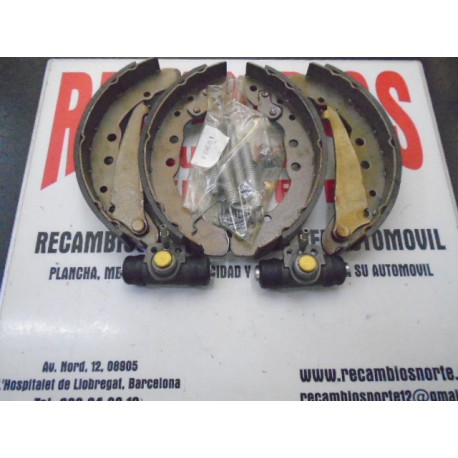 KIT FRENOS TRASEROS VW.PASSAT 88-8--90-97