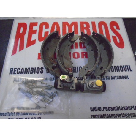 KIT FRENOS TRASEROS RENAULT CLIO I,SUPER 5