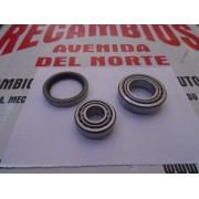 KIT COJINETE RUEDA DELANTERA SEAT 124, 1430, 131, 132, MOTOR BIARBOL