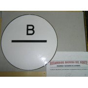 ADHESIVO CLASICO TRANSPORTE COMARCAL PARTICULAR CAMION BARCELONA