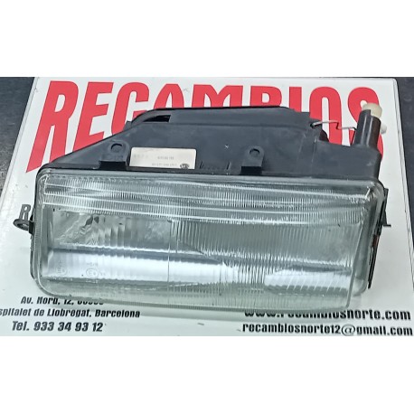 OPTICA FARO DELANTERO IZQUIERDO H-1, REG. MANUAL, SEAT TOLEDO HASTA 1995 DEFECTUOSO