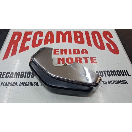 APLIQUE PARAGOLPES DELANTERO Y TRASERO SEAT 850 CUPE SPORT NUEVO CON UN  DEFECTO