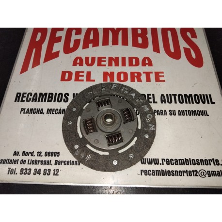 DISCO EMBRAGUE SEAT PANDA,MARBELLA,127 CL 4 VELOCIDADES