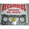 JUNTA DE CULATA RENAULT 4, 6, 8, 8 TS, Y 10 ANTIGUOS MOTOR R-2101 Dg