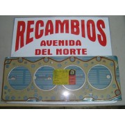 JUNTA DE CULATA SEAT 131 SOFIM 2500 DIESEL ESPESOR 2,00 MM