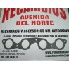 JUNTA COLECTOR ESCAPE SEAT BIARBOL 124, 1430, 131 Y 132