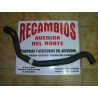 MANGUITO SUPERIOR RADIADOR RENAULT 9 Y 11 CON AIRE ACONDICIONADO METALCAUCHO 7519