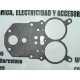 JUNTA TAPA CARBURADOR FIAT, CORCELL, CHERETTE REF: 30239