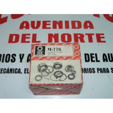 KIT RODAMIENTO COJINETE RUEDA DELANTERA ALFA ROMEO 75 Y 90 MB M-776