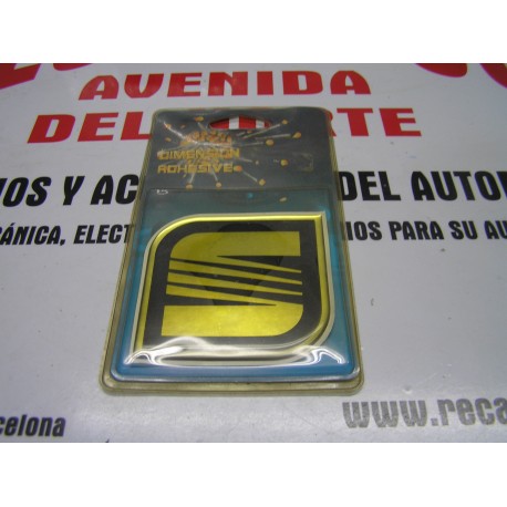 LETRA ADHESIVA  DE SEAT   -S-  CROMADA