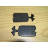 PASTILLAS DE FRENO DELANTERAS CITROEN 2CV6, AMI 6, 8, DYANE 6 CON INDICADOR DE DESGASTE