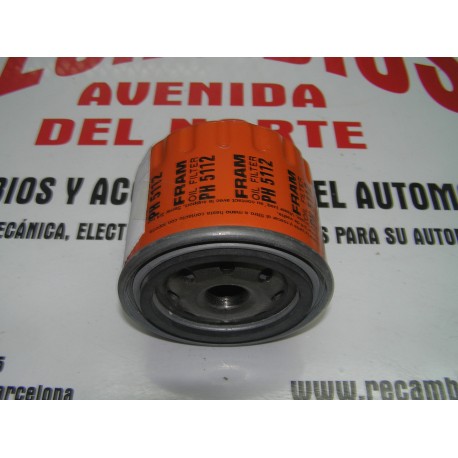 FILTRO ACEITE, FORD, RENAULT,PININFARINA, LADA, LANCIA,ALPINE, DACIA, LOTUS, CHEVROLET. FIAT, RENAULT TRUCKS, FRAM PH,-5112