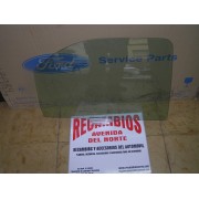 CRISTAL PUERTA TRASERA DERECHA VERDE FORD MONDEO DESDE 92 AL 96. REF, ORG. FORD, 1013984