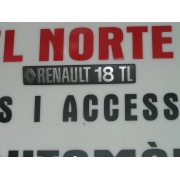 ANAGRAMA TRASERO RENAULT 18-TL-PLASTICO