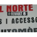 ANAGRAMA TRASERO METALICO RENAULT 8
