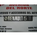 ANAGRAMA TRASERO PLASTICO RENAULT 5 TL
