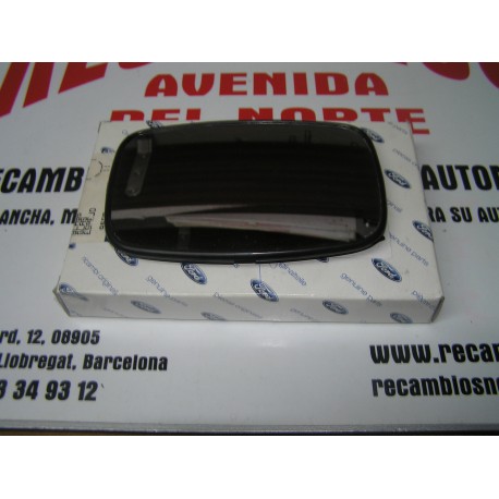 CRISTAL ESPEJO RETROVISOR EXTERIOR DERECHO FORD FIESTA Y ESCORT A PARTIR DEL 95 MAZDA A PARTIR DEL 96 REF. FORD.95AB17K740AA