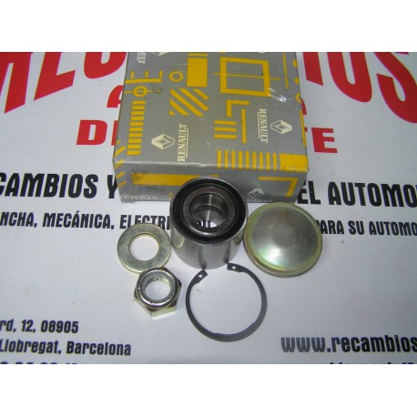KIT COJINETE BUJE TRASERO RENAULT 21 SIN ABS  (86-93)-REF. RENAULT-7702163934