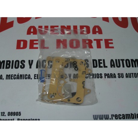 JUEGO JUNTAS CARBURADOR SIMCA 1200 DOBLE CUERPO