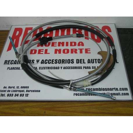 CABLE FRENO DE MANO FORD ESCORT FAMILAR (94) Y BERLINA (90-94)-REF. FORD. 6912221