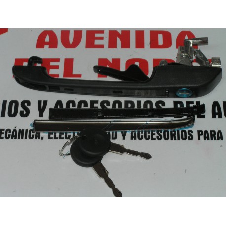 MANETA DELANTERA IZQUIERDA CON LLAVE GOLF II Y POLO REF ORG 191837205A