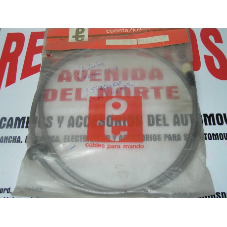 CABLE Y FUNDA CUENTA KILOMETROS RENAULT 12 S REF RENAULT-7702046932