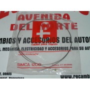 CABLE ACELERADOR SIN FUNDA SIMCA 1200 ESPECIAL REF ORG-4040131546 Y PT 2649