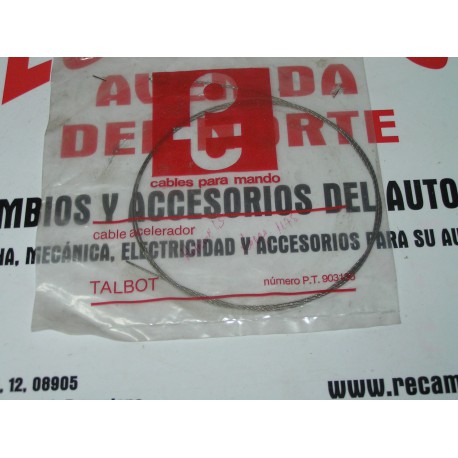 CABLE SIN FUNDA ACELERADOR TALBOT HORIZON LS   REF PT 3130