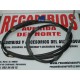 CABLE CON FUNDA FRENO MANO VOLKSWAGEN PASSAT REF ORG 321609721C PT 3942