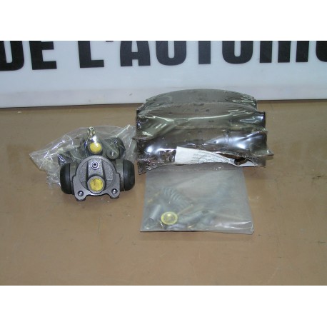 KIT MORDAZAS BOMBINES Y RESORTES FRENO TRASERO RENAULT EXPRESS 9 11 SUPER CINCO REF EQUIV. A RH 308302