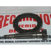 CONJUNTO CORONA Y PIÑON DIFERENCIAL SIMCA 1200 REF ORG. SG51851030