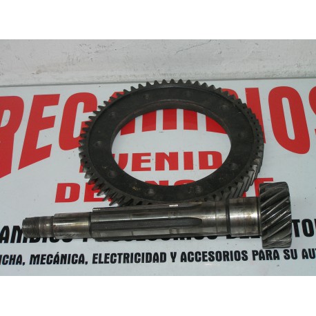 CONJUNTO CORONA Y PIÑON DIFERENCIAL SIMCA 1200 REF ORG. SG51851030