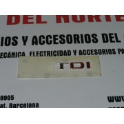 ANAGRAMA TRASERO TDI  SEAT REF ORG. 1M6853687 K