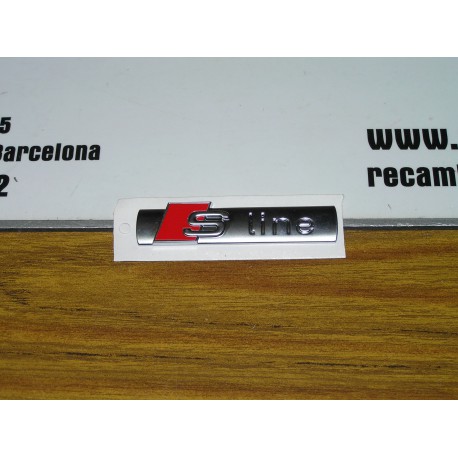 ANAGRAMA LATERAL S LINE AUDI TODOS LOS MODELOS