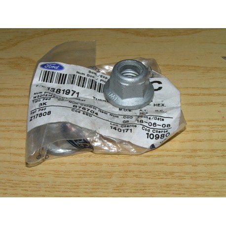 TUERCA DACROMETIZADA HEXAGONAL FORD REF ORG, 1381971