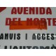 TULIPA TRASERA DERECHA AMBAR SEAT 1430   REF. FORES.-6059