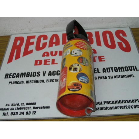 EXTINTOR DEPOLVO 1 KILO PARA VEHICULOS UNIVERSAL