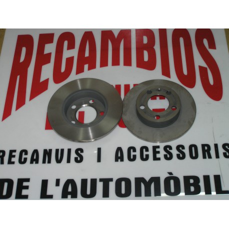 JUEGO DE DOS DISCOS TRASEROS SEAT TOLEDO II Y LEON