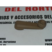 MANETA ELEVALUNAS MARRON OPEL KADETT ASCONA Y CORSA REF ORG, 90186641