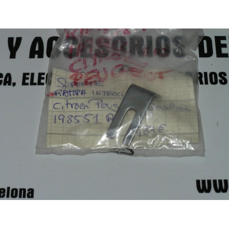 SOPORTE RAMPA INYECCION GASOLINA CITROEN-PEUGEOT REF ORG, 198551