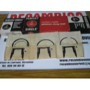 JUEGO DE SEGMENTOS PARA 4 CILINDROS RENAULT 8 REF PERFECT CIRCLE   REF 50542 STD