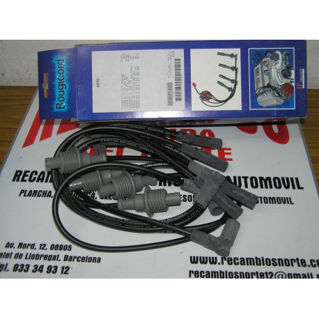 JUEGO DE CABLES BUJIAS CITROEN BX 16-16 PEUGEOT 205 309 405 REF 4310