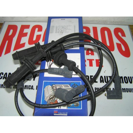 JUEGO DE CABLES BUJIAS CITROEN AX-ZX PEUGEOT 106-205-306-309-405 REF 4334