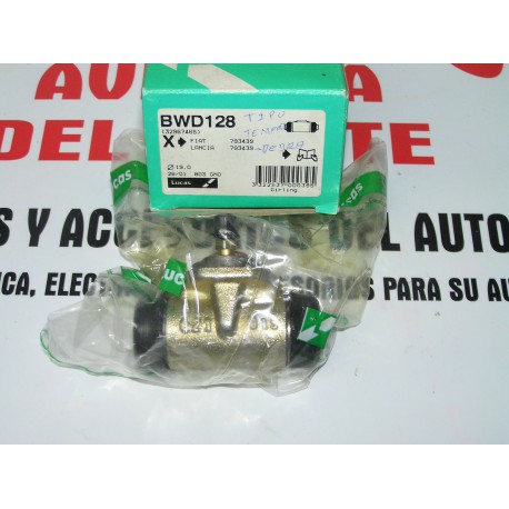 CILINDRO FRENO RUEDA FIAT LANCIA REF LUCAS BWD 128 ORG.  32967465